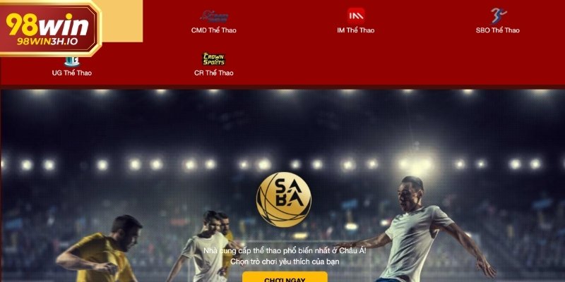 Sảnh thể thao thu hút nhiều hội viên tại 98win